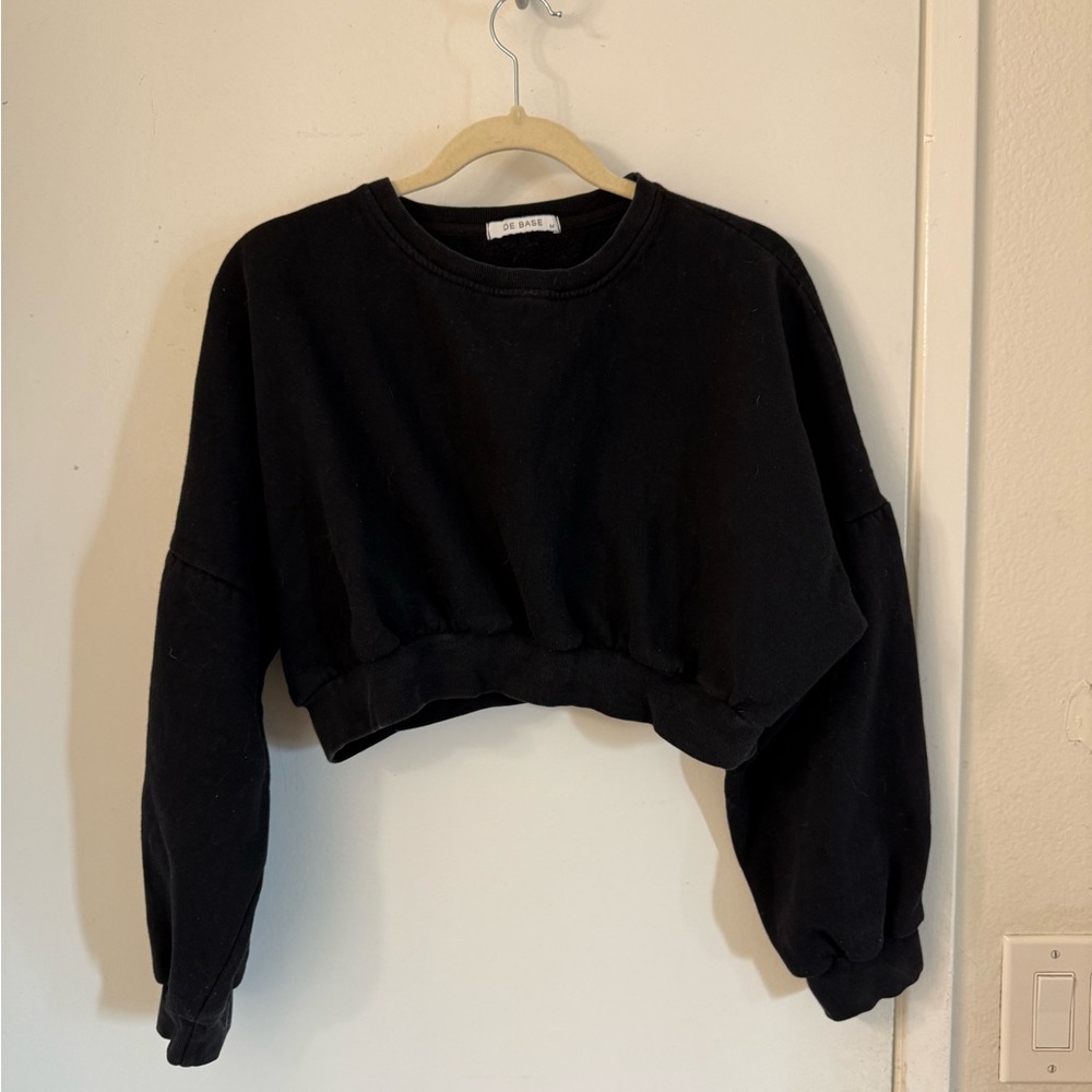 De Base Pullover Crop